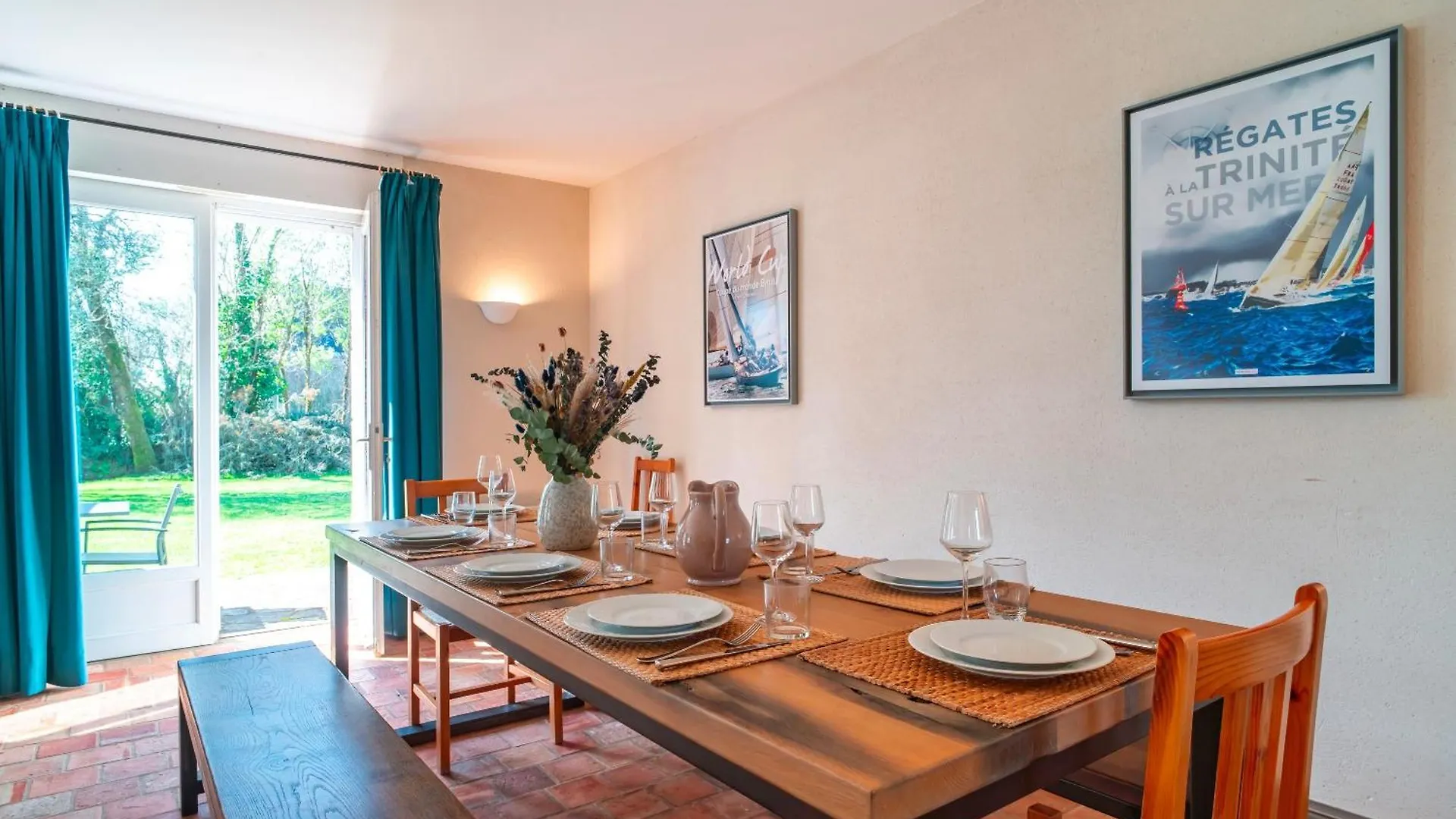 Hébergement de vacances Kerlavarec - Belle Maison Avec Grand Jardin Locmariaquer